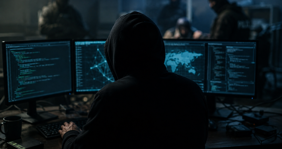 Authorities target dark web cybercrime activities in a coordinated takedown operation.