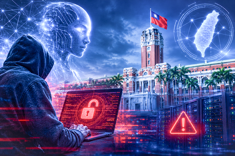 AI-assisted cyberattack targets government agencies in Taiwan