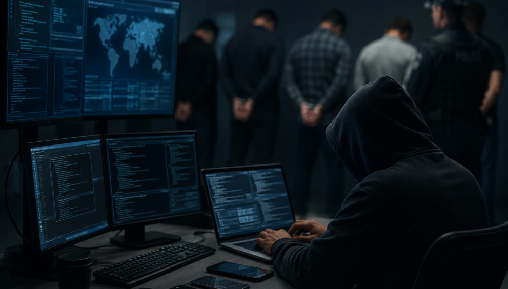 Delhi Police cybercrime investigation targeting an online fraud network