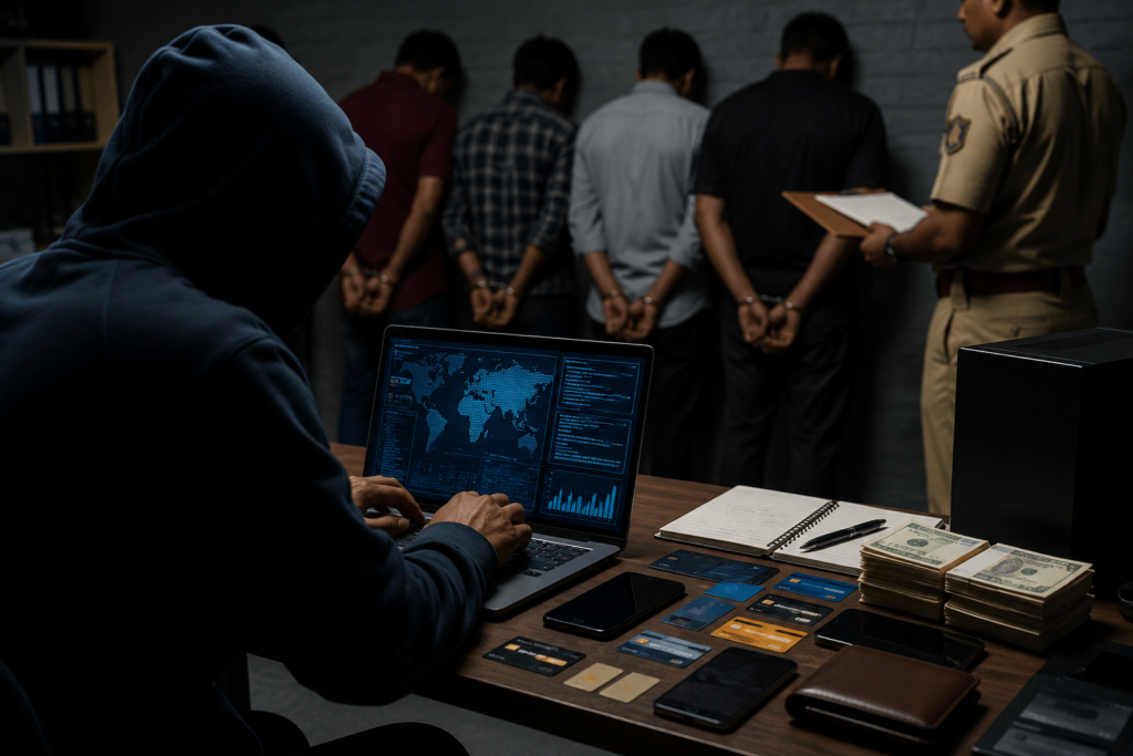 MP Police busts interstate cyber fraud gang using mule bank accounts