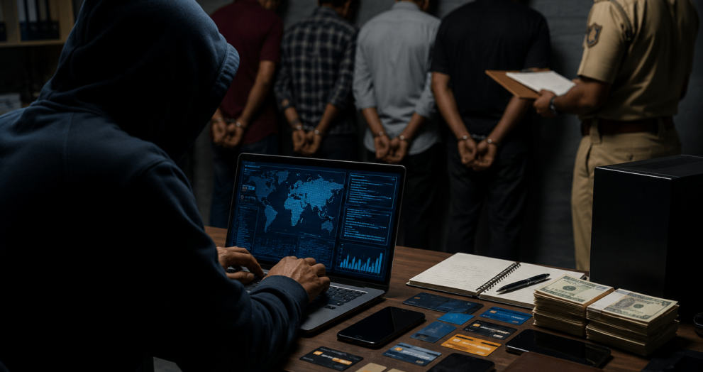 MP Police busts interstate cyber fraud gang using mule bank accounts