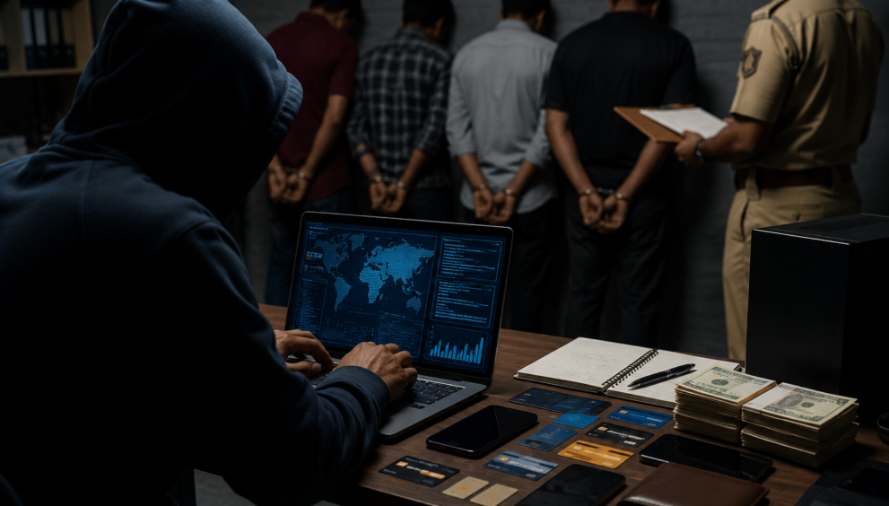 MP Police busts interstate cyber fraud gang using mule bank accounts
