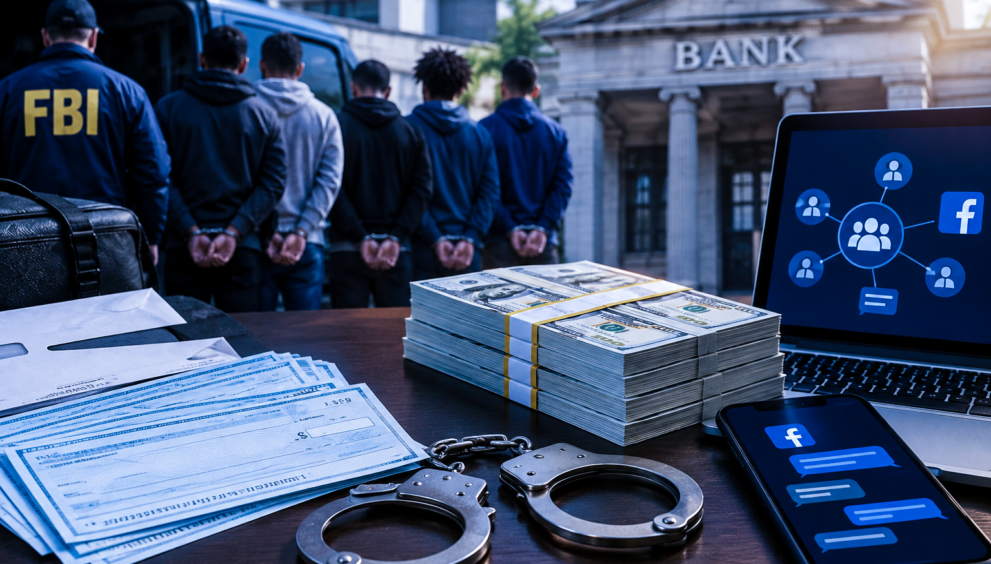 Five Fresno residents involved in a Fresno bank fraud scheme involving stolen checks, bank accounts, cash, and a federal law enforcement investigation.