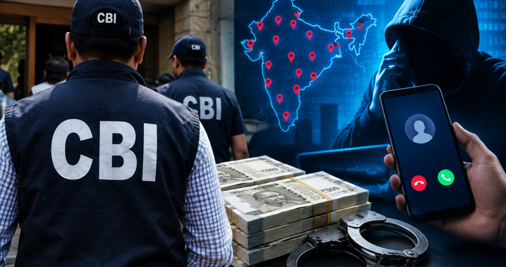 CBI crackdown on digital arrest scams across 20 states