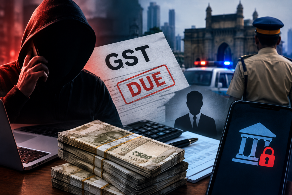 Mumbai police investigation into alleged GST fraud involving ₹7.99 crore
