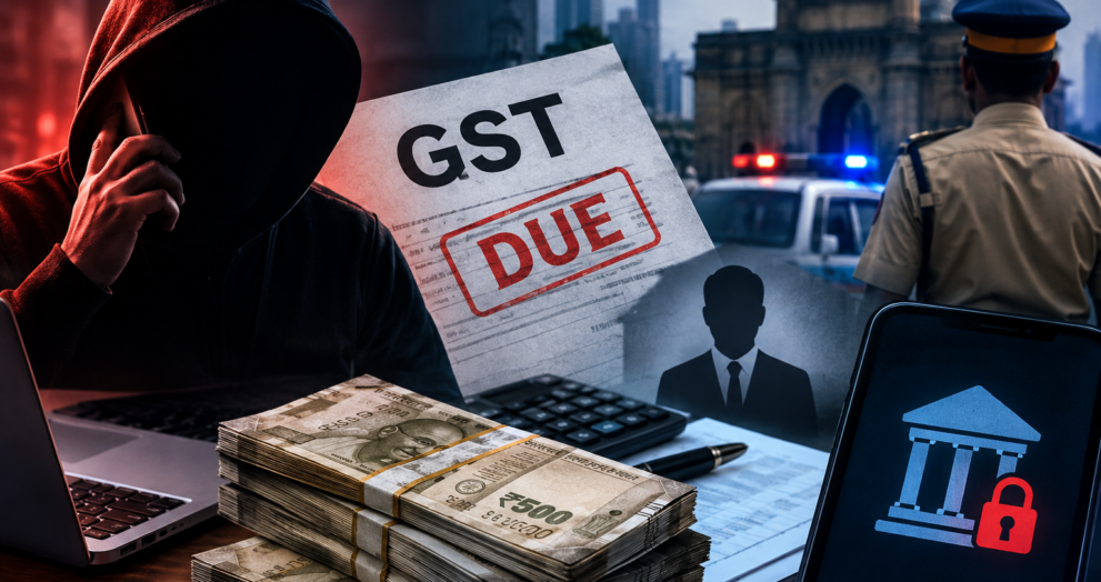 Mumbai police investigation into alleged GST fraud involving ₹7.99 crore