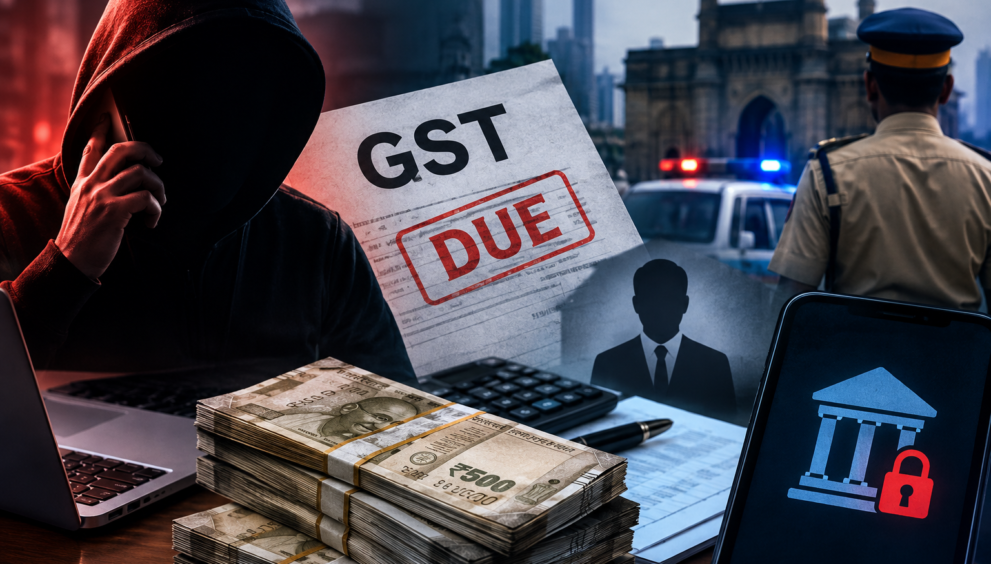 Mumbai police investigation into alleged GST fraud involving ₹7.99 crore